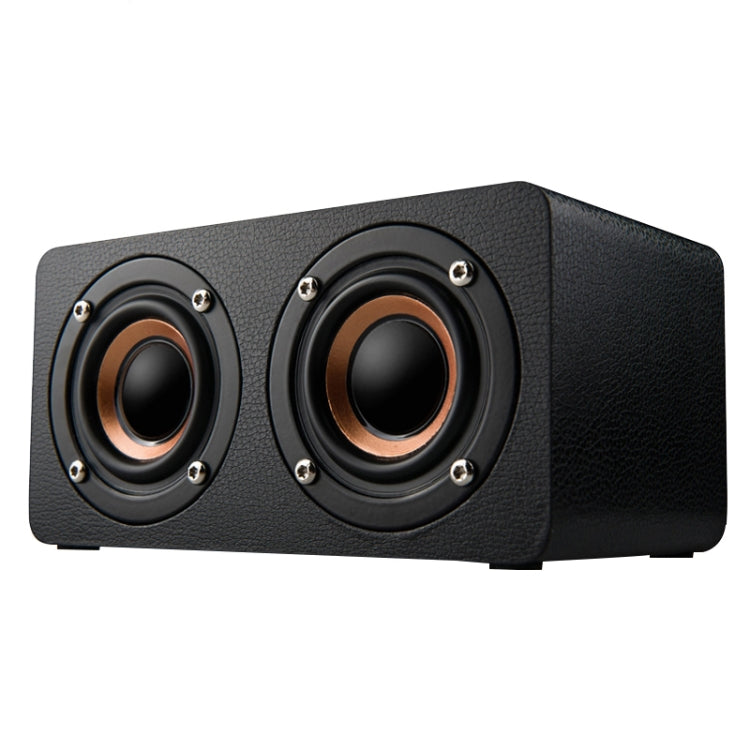 M5 Subwoofer Bluetooth 4.2-Lautsprecher aus Holz, unterstützt TF-Karte und 3,5 mm AUX und FM