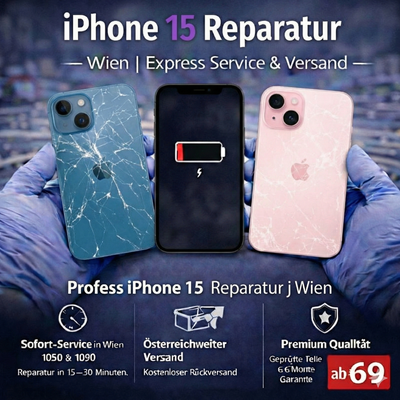 iPhone 15 Reparatur Wien | Express Service & Versand