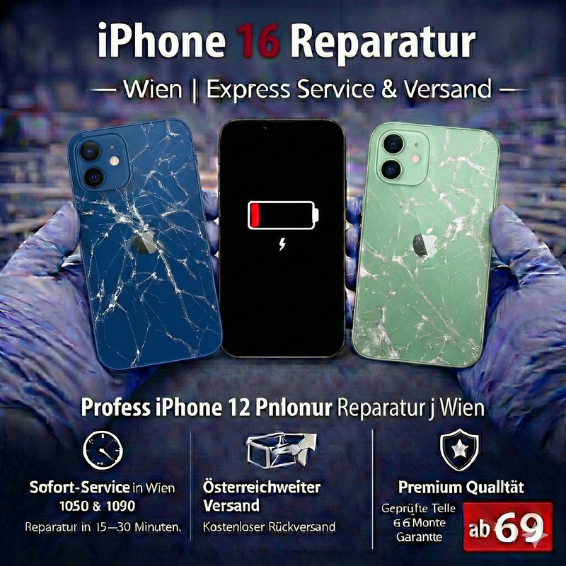 iPhone 16 Reparatur Wien | Express Service & Versand