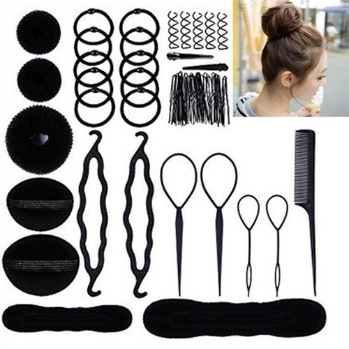 Das neue 71 Haar-Accessoires-Set Haar-Tools