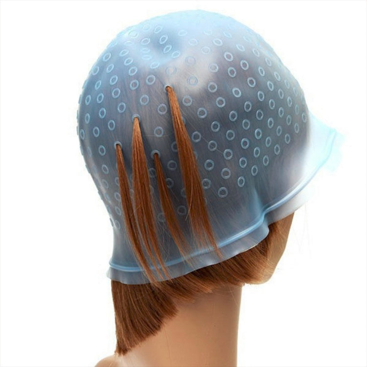 Hochtemperaturbeständiger Säure- und Alkali-Silikon-Pick-Dye-Haarfärbehut, zufällige Farblieferung, Dye Hat