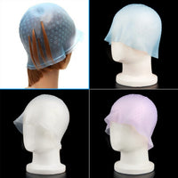 Hochtemperaturbeständiger Säure- und Alkali-Silikon-Pick-Dye-Haarfärbehut, zufällige Farblieferung, Dye Hat