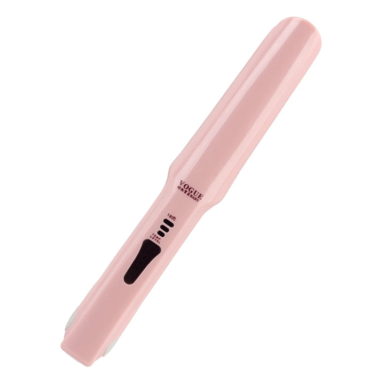 Kabelloser, wiederaufladbarer Mini-USB-Haarglätter, Lockenwickler, Doppelzweck-Haarschiene