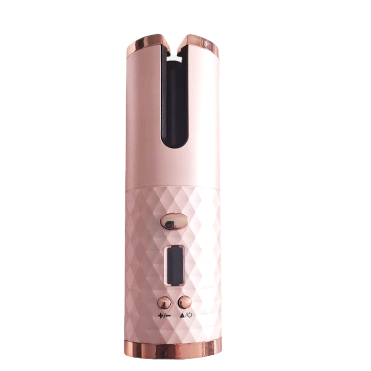 Automatischer Lockenwickler mit USB-Aufladung, tragbarer Mini-Wireless-Multifunktions-Lockenstab mit LCD-Display