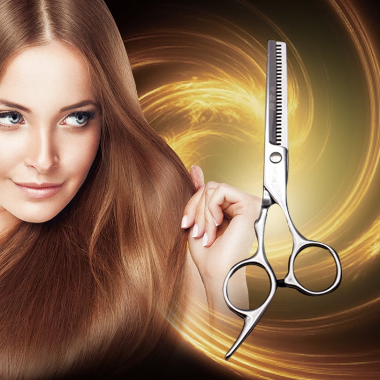Modische, langlebige, scharfe Friseur-Haarschneideschere/Schere und Friseur-Effilierzahnschere (Silber-Effilierschere), Thining scissor
