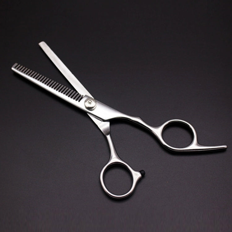 Modische, langlebige, scharfe Friseur-Haarschneideschere/Schere und Friseur-Effilierzahnschere (Silber-Effilierschere), Thining scissor