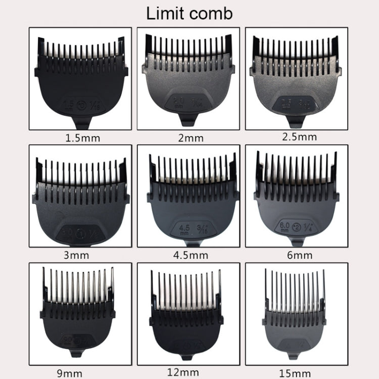 HJ-2019 Männer Elektrorasierer Fader Selbsthilfe-Haarschneidemaschine mit Tuch + Schwamm + Ersatzschneidekopf, Standardversion, CN-Stecker, with Cloth + Sponge + Spare Cutter Head