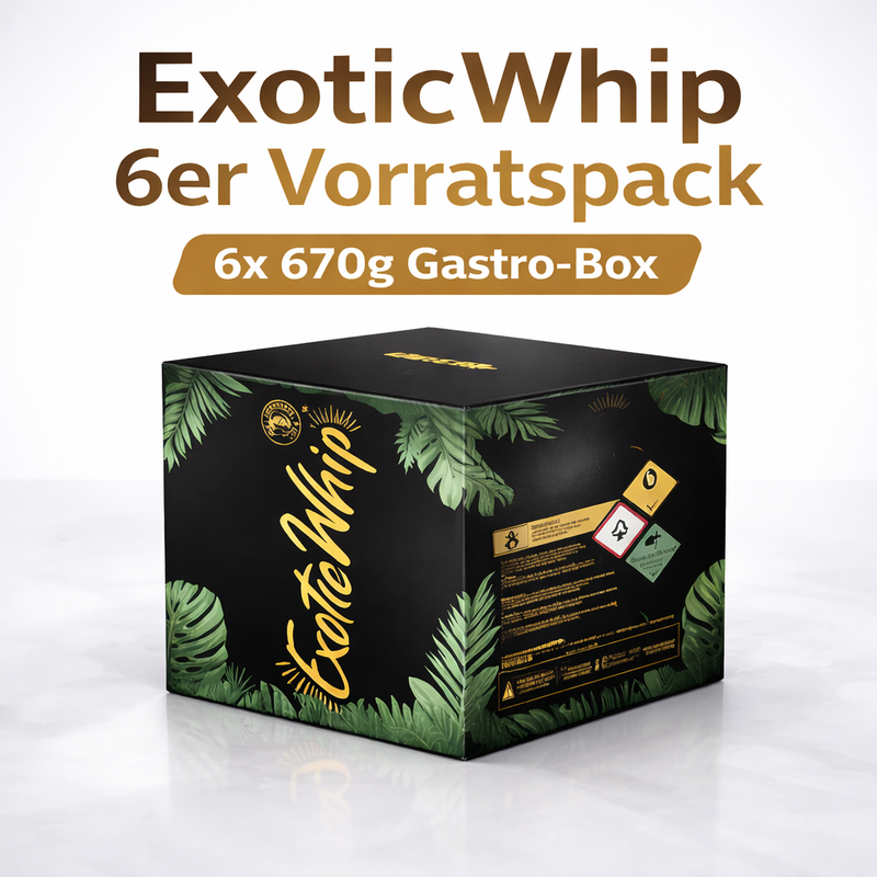 ExoticWhip 6-Pack - 6x 670g Original (Catering Box)