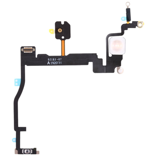 Power-Taste und Taschenlampen-Flexkabel und Mikrofon-Flexkabel für iPhone 11 Pro, For iPhone 11 Pro