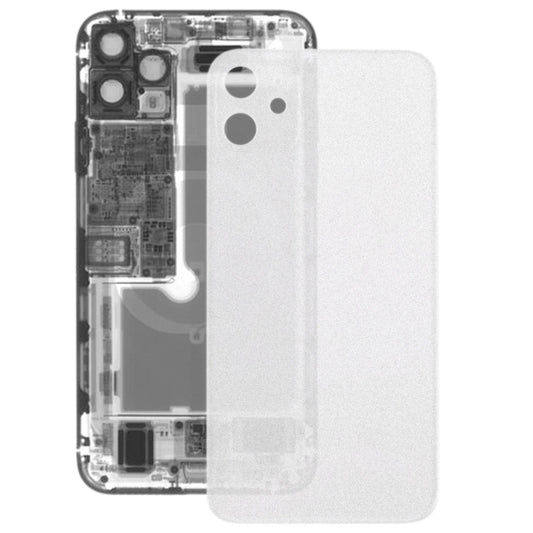 Transparente Batterierückseite aus Milchglas für das iPhone 11, For iPhone 11