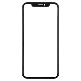 Vordere äußere Glaslinse mit Rahmen und optisch klarem OCA-Kleber für iPhone 11, For iPhone 11 (with OCA)