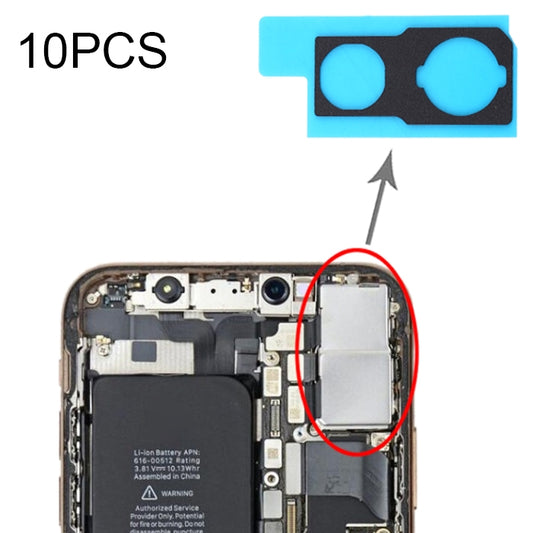 10 Stück staubdichte Schaumstoffpolster für die Rückkamera für iPhone 11, For iPhone 11