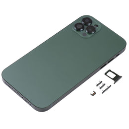 Gehäuseabdeckung mit mattiertem Rahmen und optischer Nachahmung des iP13 Pro für iPhone 11, for iPhone 11(Frosted Frame,Green)