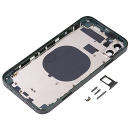 Gehäuseabdeckung mit mattiertem Rahmen und optischer Nachahmung des iP13 Pro für iPhone 11, for iPhone 11(Frosted Frame,Green)