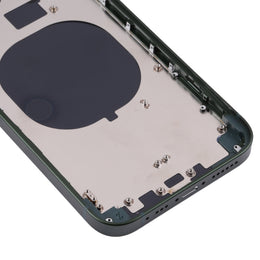 Gehäuseabdeckung mit mattiertem Rahmen und optischer Nachahmung des iP13 Pro für iPhone 11, for iPhone 11(Frosted Frame,Green)