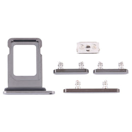 SIM-Kartenfach + Seitentasten für iPhone 12 Pro, For iPhone 12 Pro (Single card)