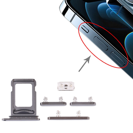 SIM-Kartenfach und Seitentasten für iPhone 12 Pro bei ClickInternet Wien erhältlich