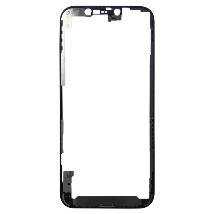 Vorderer LCD-Bildschirmrahmen für iPhone 12, For iPhone 12 (Black)