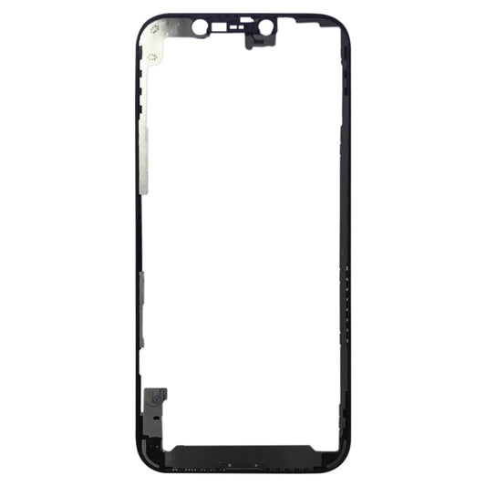 Vorderer LCD-Bildschirmrahmen für iPhone 12 in Schwarz von ClickInternet Wien