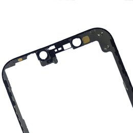 Vorderer LCD-Bildschirmrahmen für iPhone 12, For iPhone 12 (Black)