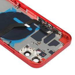 Akku-Rückseite (mit Seitentasten, Kartenfach, Power- und Lautstärke-Flexkabel und kabellosem Lademodul) für iPhone 12, For iPhone 12