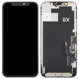 GX OLED-Material LCD-Bildschirm und Digitizer-Komplettbaugruppe für iPhone 12/12 Pro, For iPhone 12 / 12 Pro (GX Hard OLED)