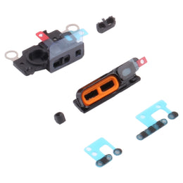 10 Stück Lautsprecher aus staubdichtem Netz mit Rahmen für iPhone 12, For iPhone 12 (with Frame)