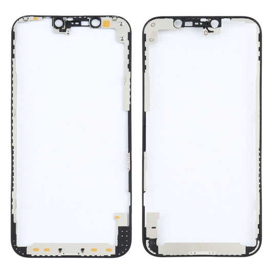 Vorderer LCD-Bildschirmrahmen für iPhone 12 in weiß von ClickInternet Wien