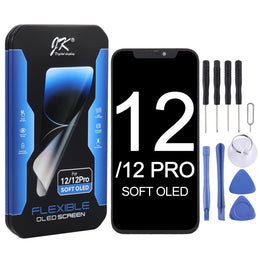 JK Soft OLED-LCD-Bildschirm für iPhone 12/12 Pro, For iPhone 12 / 12 Pro (JK Soft OLED)