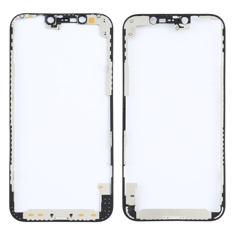 Vorderer LCD-Bildschirmrahmen für iPhone 12 Pro, For iPhone 12 Pro (White)