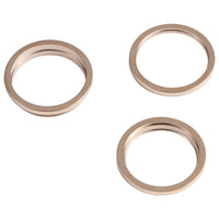 3 Stück Rückfahrkamera-Glaslinse, Metall-Außenschutzring für iPhone 13 Pro Max, For iPhone 13 Pro Max