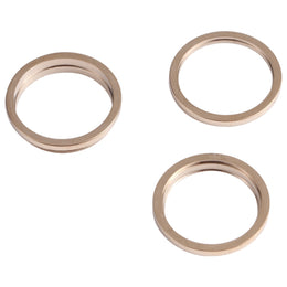 3 Stück Rückfahrkamera-Glaslinse, Metall-Außenschutzring für iPhone 13 Pro Max, For iPhone 13 Pro Max