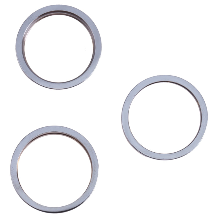 3 Stück Rückfahrkamera-Glaslinse, Metall-Außenschutzring für iPhone 13 Pro Max, For iPhone 13 Pro Max