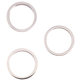 3 Stück Rückfahrkamera-Glaslinse, Metall-Außenschutzring für iPhone 13 Pro Max, For iPhone 13 Pro Max