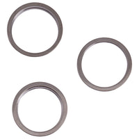 3 Stück Rückkamera-Glaslinse, Metall-Außenschutzring für iPhone 13 Pro, For iPhone 13 Pro
