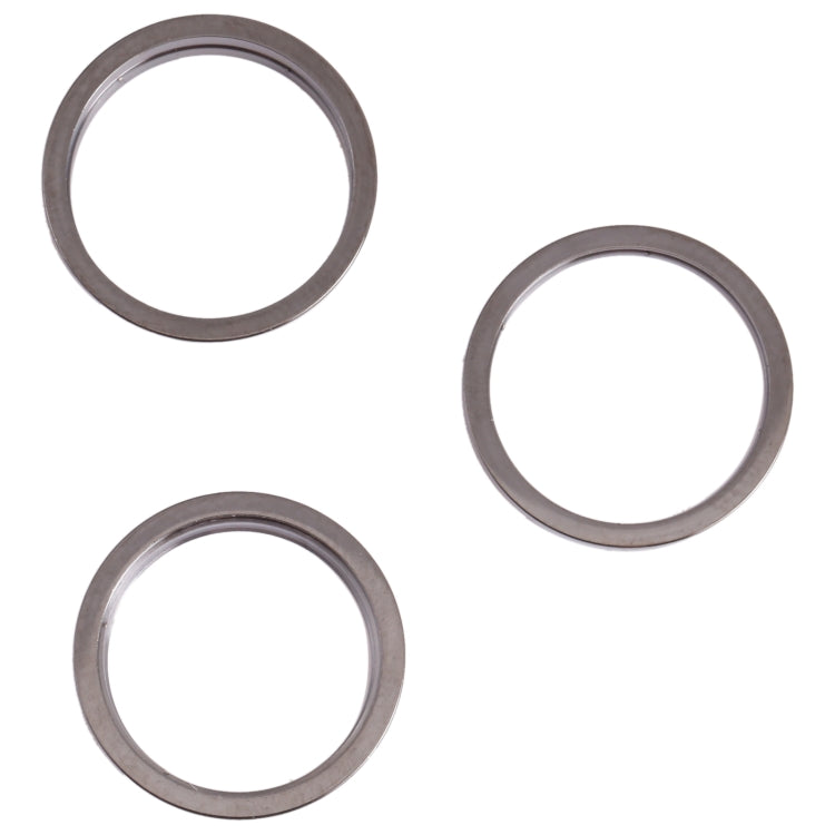3 Stück Rückkamera-Glaslinse, Metall-Außenschutzring für iPhone 13 Pro, For iPhone 13 Pro