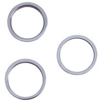 3 Stück Rückkamera-Glaslinse, Metall-Außenschutzring für iPhone 13 Pro, For iPhone 13 Pro