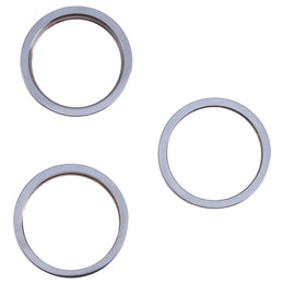 3 Stück Rückkamera-Glaslinse, Metall-Außenschutzring für iPhone 13 Pro, For iPhone 13 Pro
