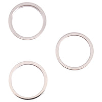 3 Stück Rückkamera-Glaslinse, Metall-Außenschutzring für iPhone 13 Pro, For iPhone 13 Pro