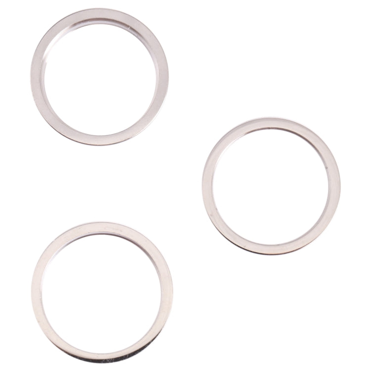 3 Stück Rückkamera-Glaslinse, Metall-Außenschutzring für iPhone 13 Pro, For iPhone 13 Pro