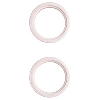 2 Stück hintere Kamera-Glaslinse, Metall-Außenschutz-Ring für iPhone 13 Mini, For iPhone 13 mini