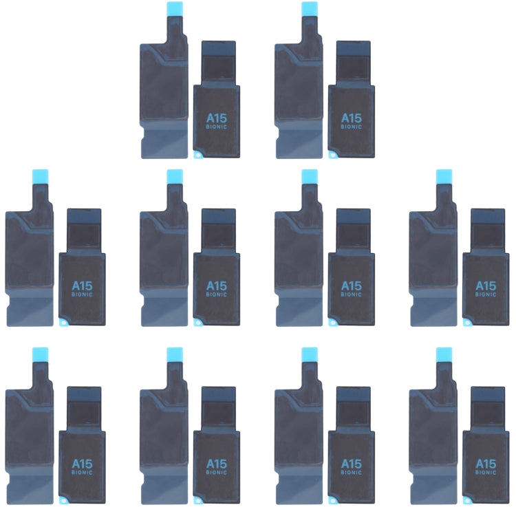 10 Sets Motherboard-Kühlkörperaufkleber für iPhone 13, For iPhone 13
