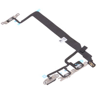 Ein-/Aus-Taste und Lautstärketasten-Flexkabel mit Halterungen für iPhone 13 Pro, For iPhone 13 Pro