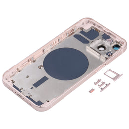 Hintere Gehäuseabdeckung mit SIM-Kartenfach, Seitentasten und Kameraobjektiv für iPhone 13, For iPhone 13(with Card Tray & Side Keys), For iPhone 13(with SIM Card Tray & Side Keys), For iPhone 13