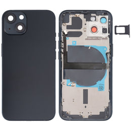 Für iPhone 13 Akku-Rückseite mit Seitentasten, Kartenfach, Power- und Lautstärke-Flexkabel und kabellosem Lademodul, For iPhone 13 (Assembly)