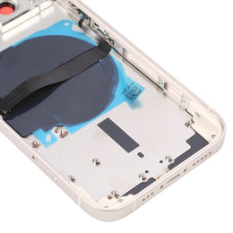 Für iPhone 13 Akku-Rückseite mit Seitentasten, Kartenfach, Power- und Lautstärke-Flexkabel und kabellosem Lademodul, For iPhone 13 (Assembly)