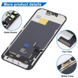 JK Soft OLED-LCD-Bildschirm für iPhone 14, For iPhone 13 (JK Soft OLED)