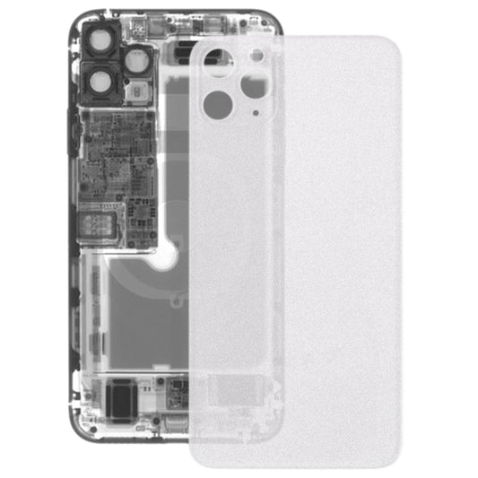 Transparente Batterierückseite aus Milchglas für das iPhone 11 Pro, For iPhone 11 Pro