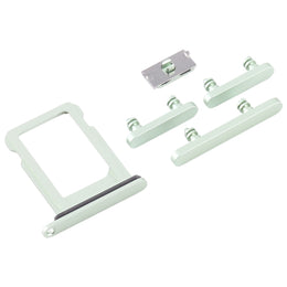 SIM-Kartenfach + Seitentasten für iPhone 12 Mini, For iPhone 12 Mini (Single card)