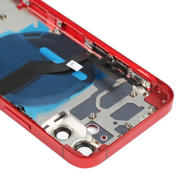 Akku-Rückseite (mit seitlichen Tasten, Kartenfach, Strom- und Lautstärke-Flexkabel und kabellosem Lademodul) für iPhone 12 Mini, For iPhone 12 Mini